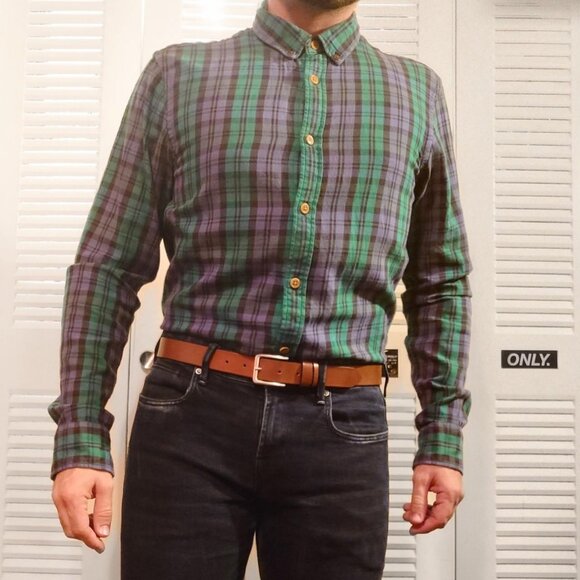 SCOTCH & SODA AMSTERDAM MY FAVOURITE SHIRT Regular fit M All Day Every Day - Picture 2 of 7